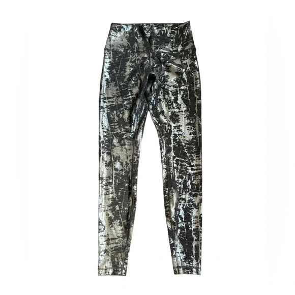 Lululemon Wunder Under Hi-Rise Tight Brindle Foil 28 W5BIHS Crinkle Heather 6 - Picture 3 of 11